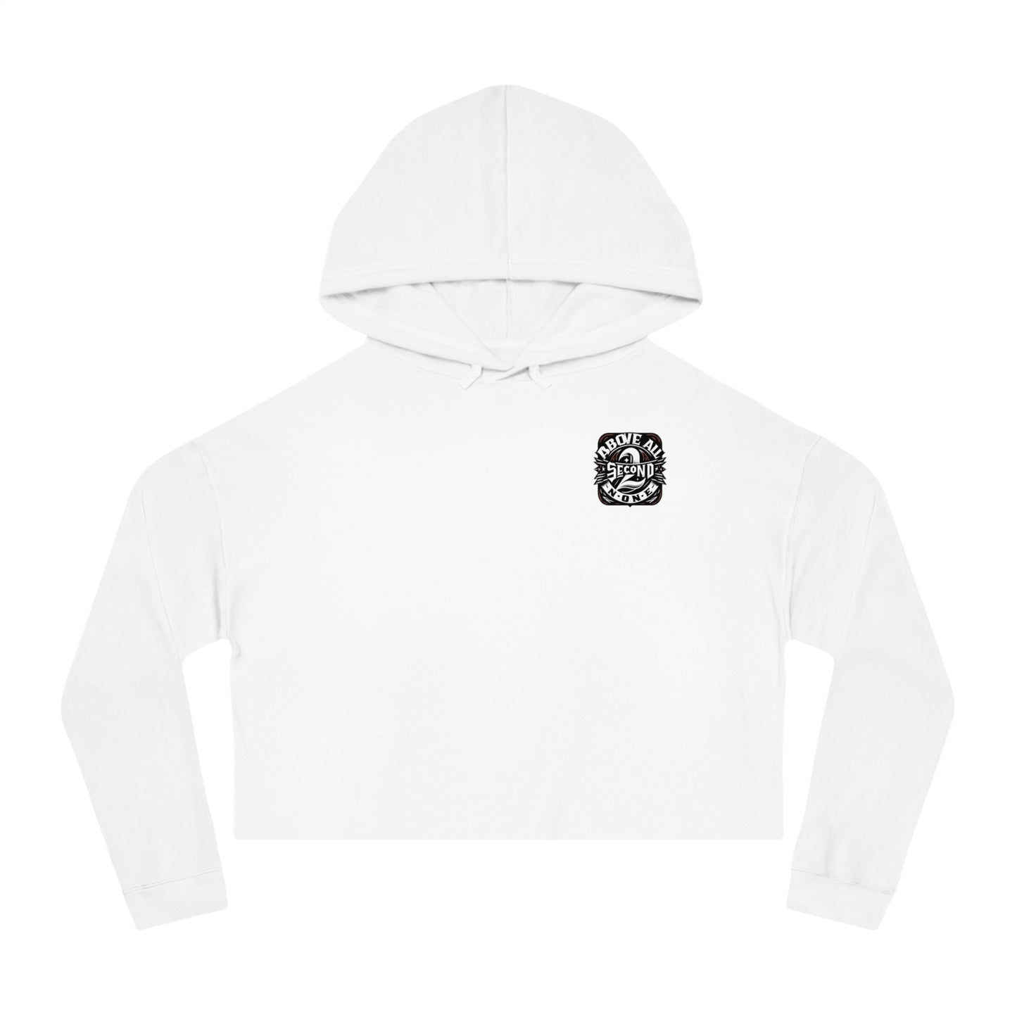 Above All Second 2 None Women’s Cropped Hooded Sweatshirt