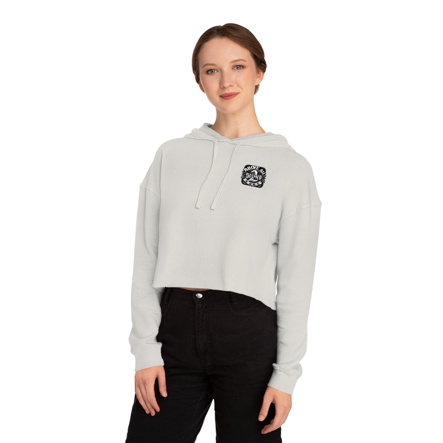Above All Second 2 None Women’s Cropped Hooded Sweatshirt