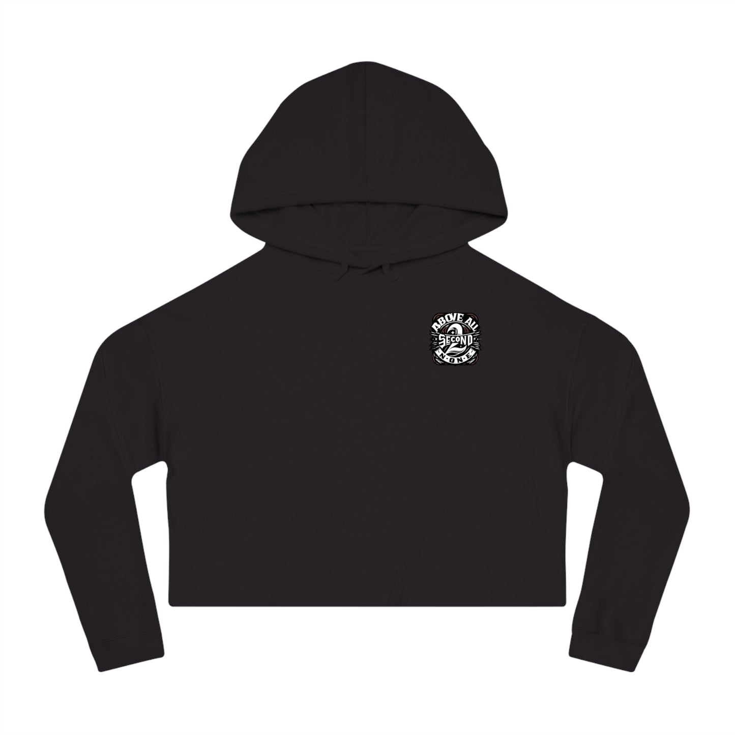 Above All Second 2 None Women’s Cropped Hooded Sweatshirt