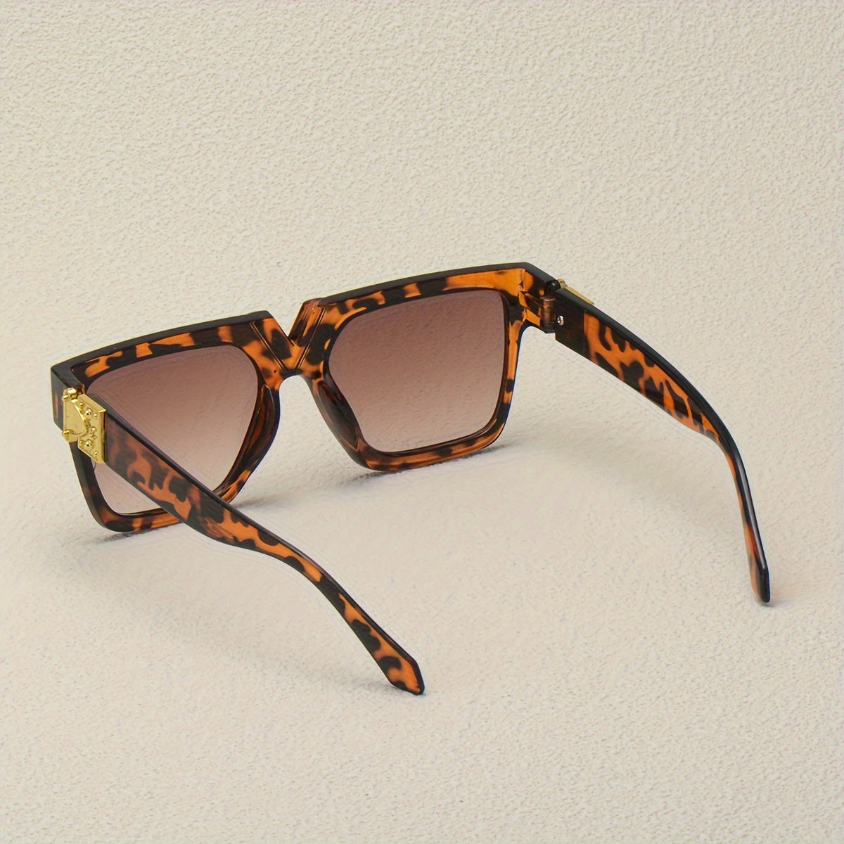 Oversized Sunglasses, Hip-Hop Party Shades, Fashionable Street Snap Accessory, UV Protection Eyewear, Unisex Retro Square