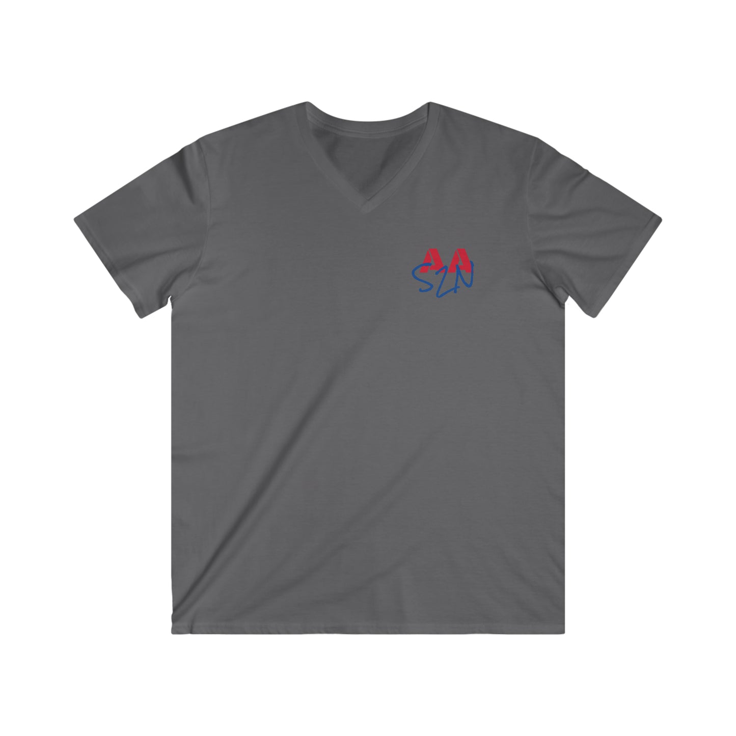 AAS2N USA Men's Fitted V-Neck Short Sleeve Tee
