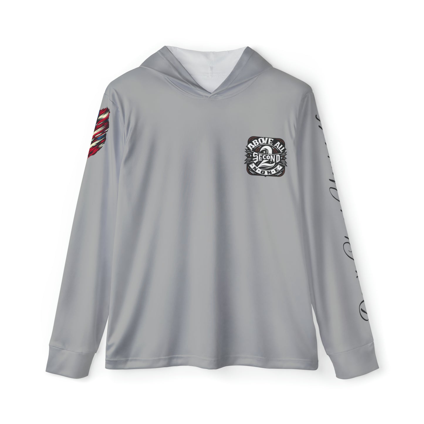 Above All 2nd to None Men's Sports Warmup Hoodie - Grey