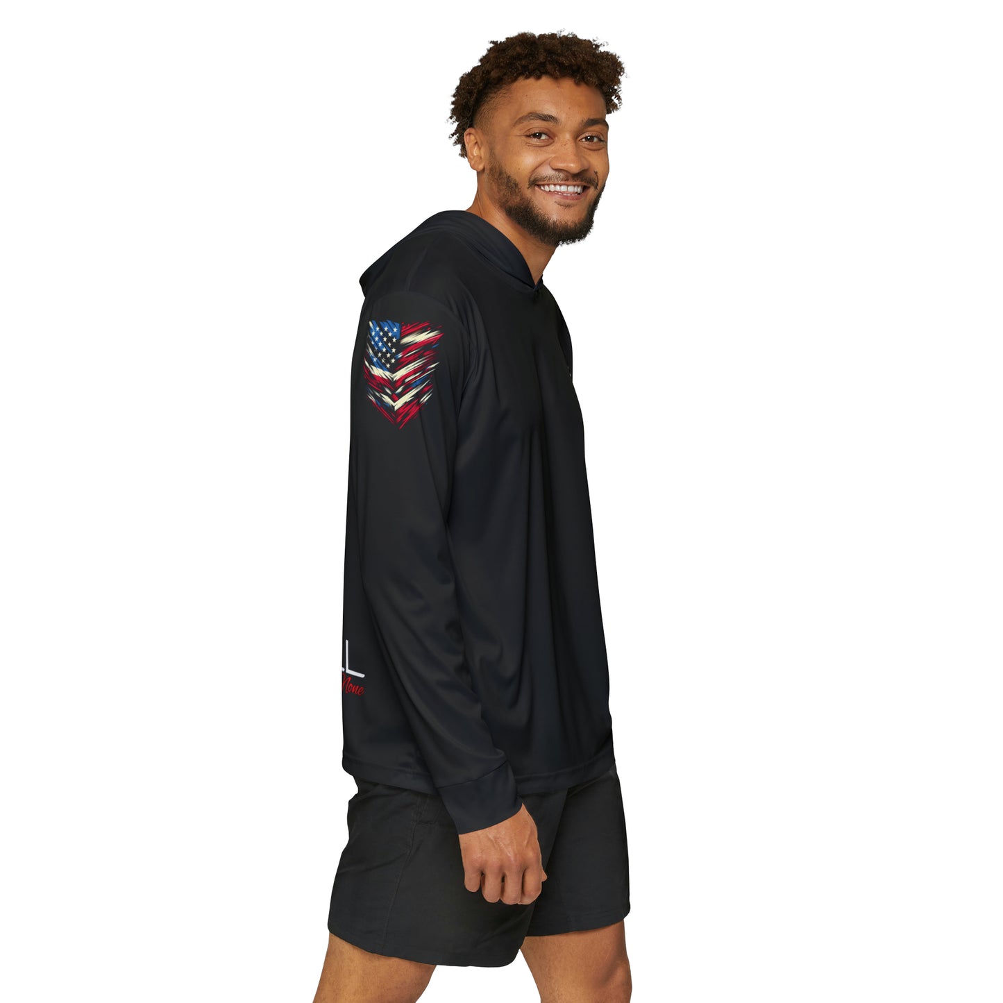 Above All 2nd to None Men's Sports Warmup Hoodie - Black