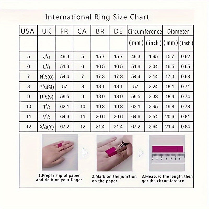 High-Quality 925 Sterling Silver Eternity Ring