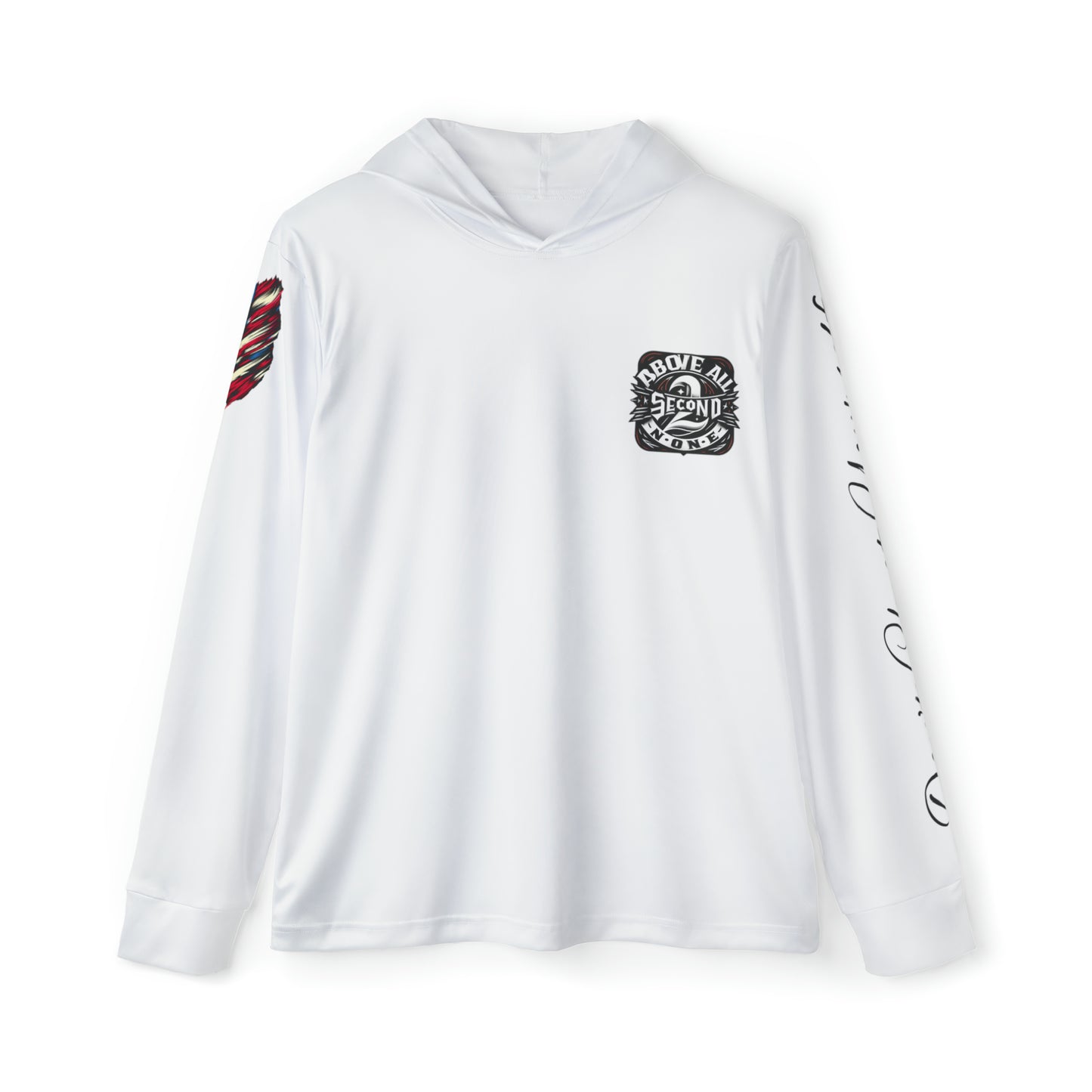 Above All 2nd to None Men's Sports Warmup Hoodie - White