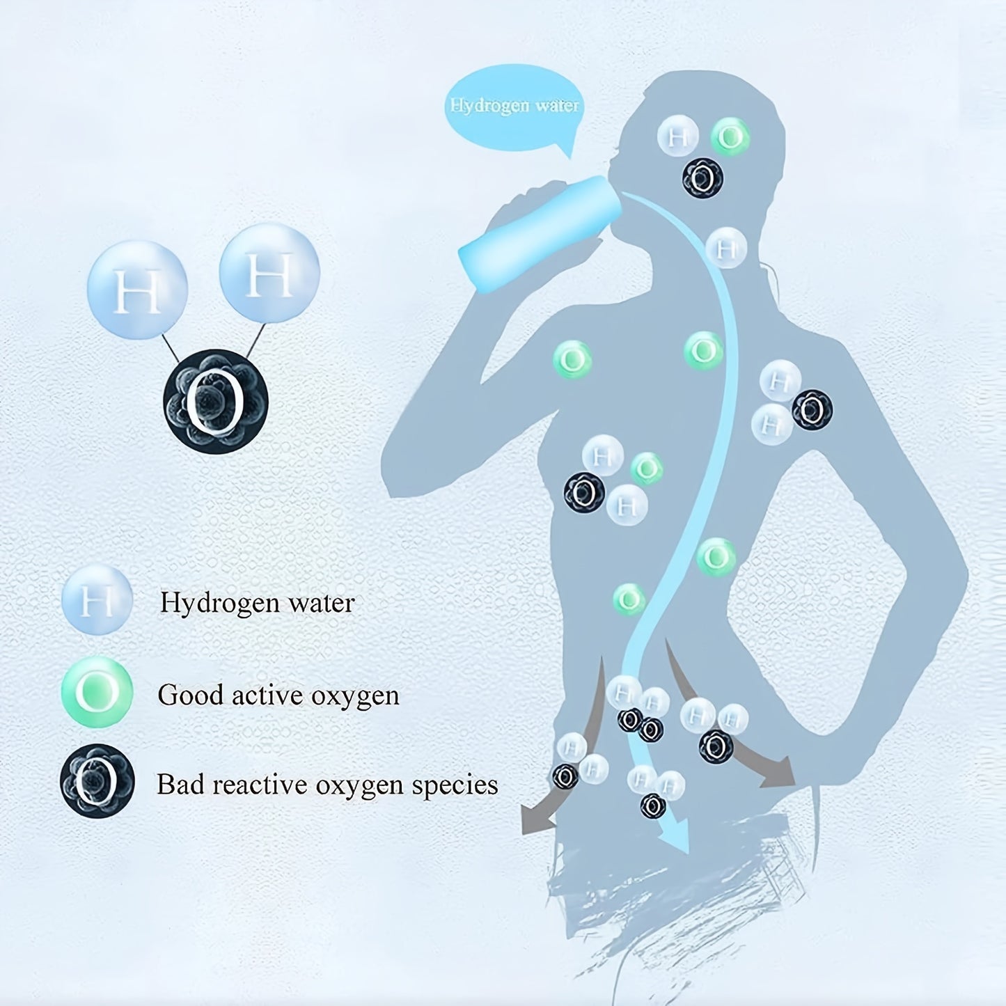 Look Younger - Rechargeable Portable Ionizer Hydrogen Water Bottle