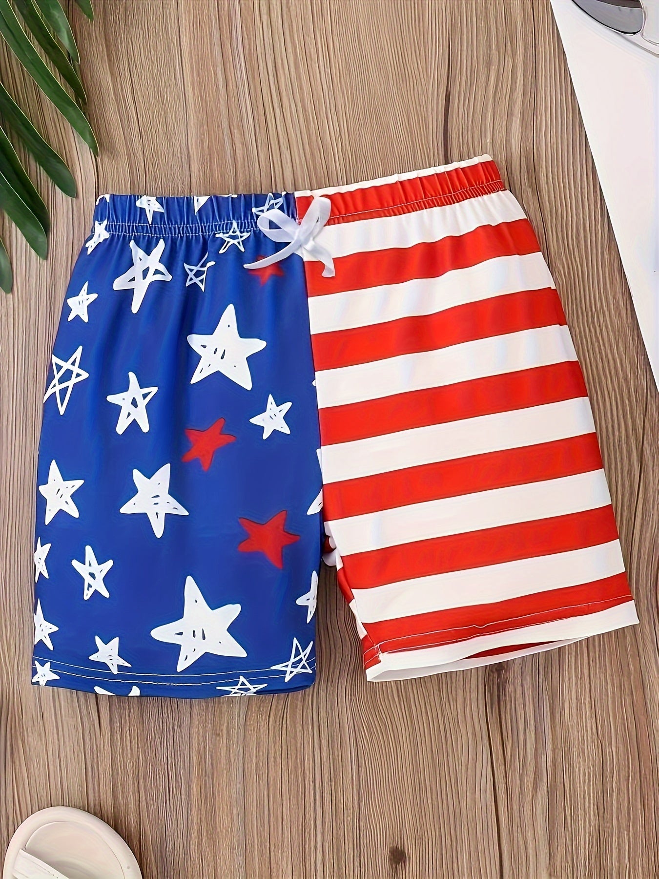2-Piece Set "Happy 4th Of July" Toddler Tank Top & Shorts