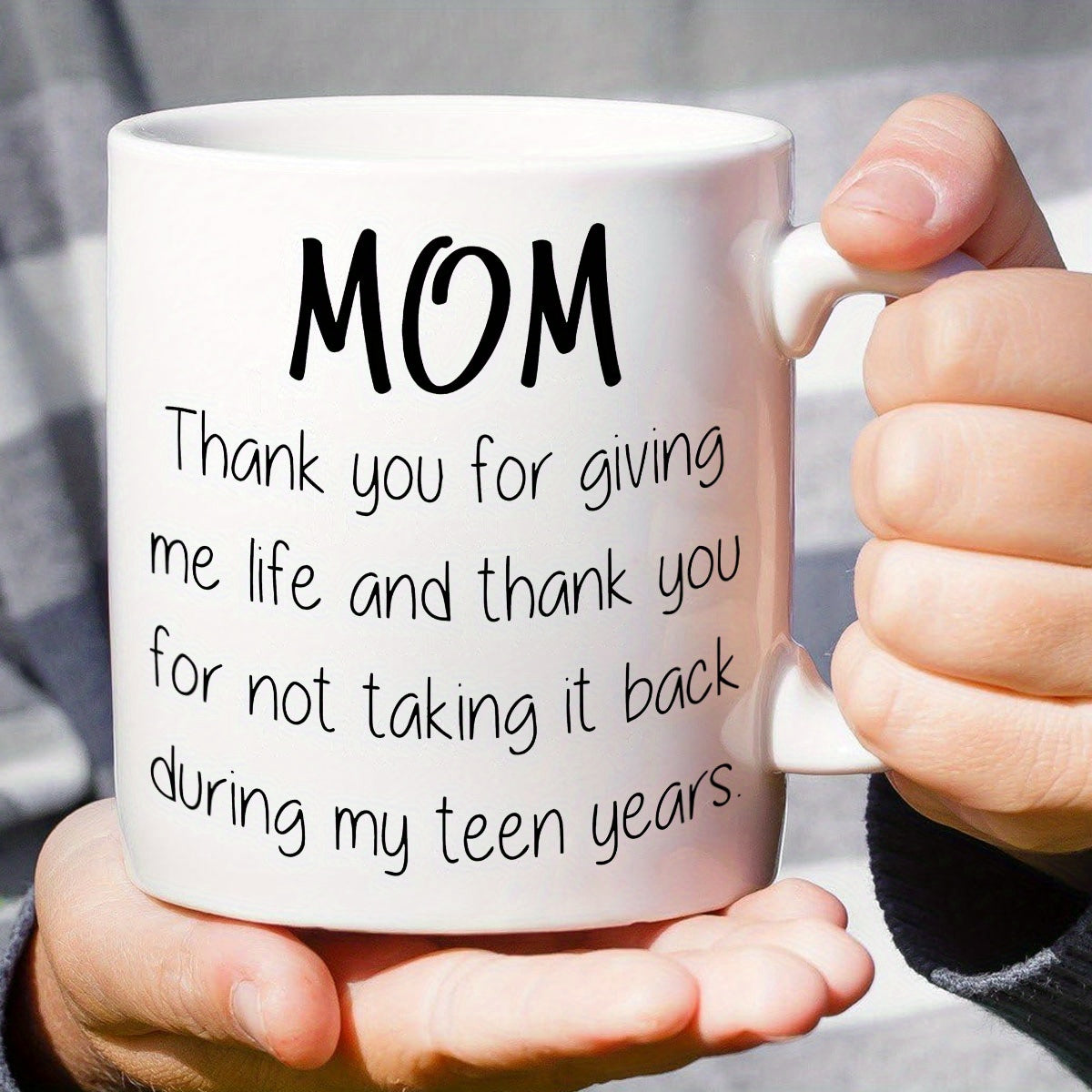 Giving Me Life Funny Coffee Mug
