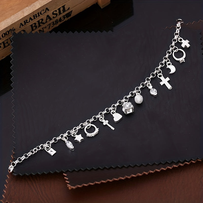 Elegant Link Chain Bracelet - Good Luck Charm Accessory