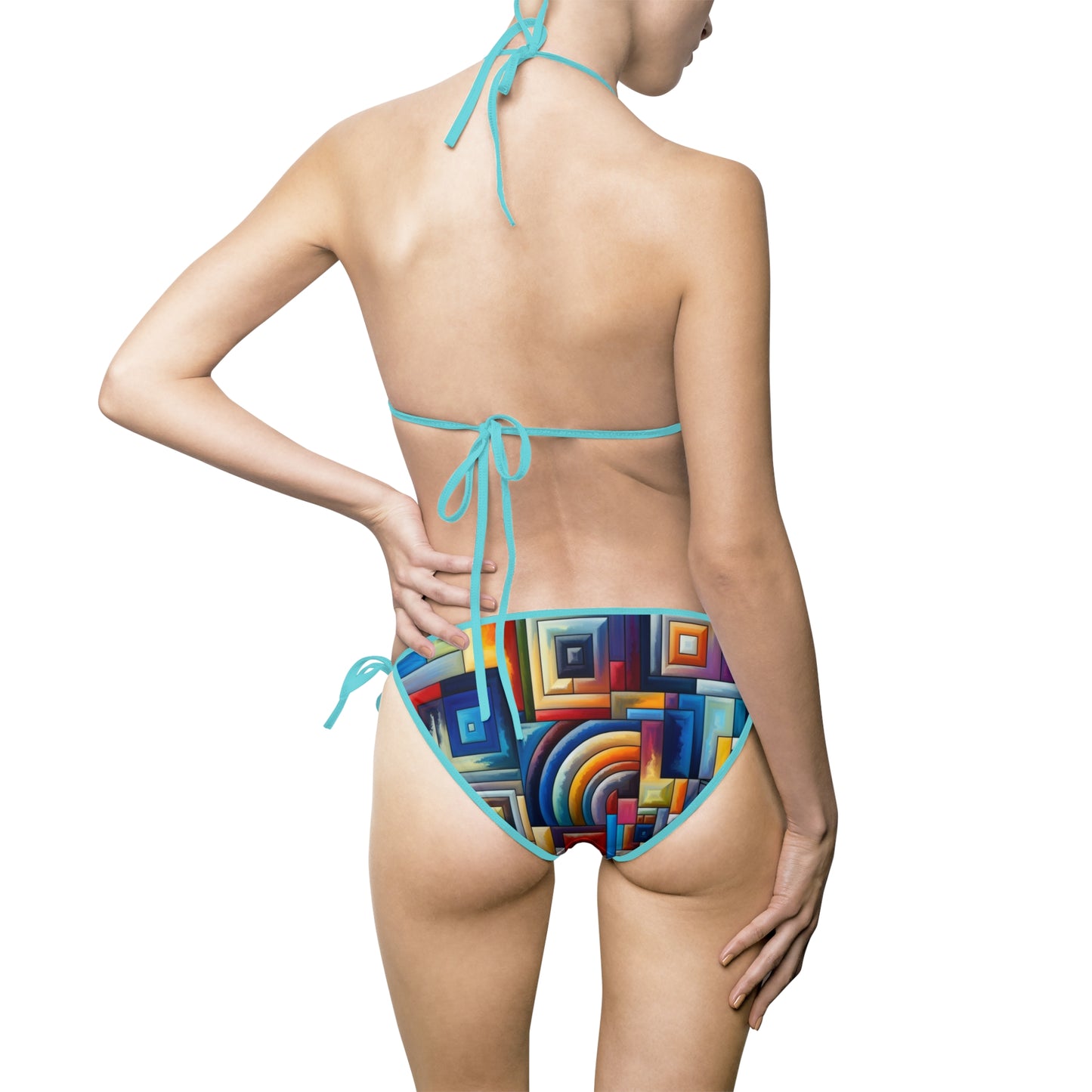 AAS2N Women's Tribal Bikini Swimsuit