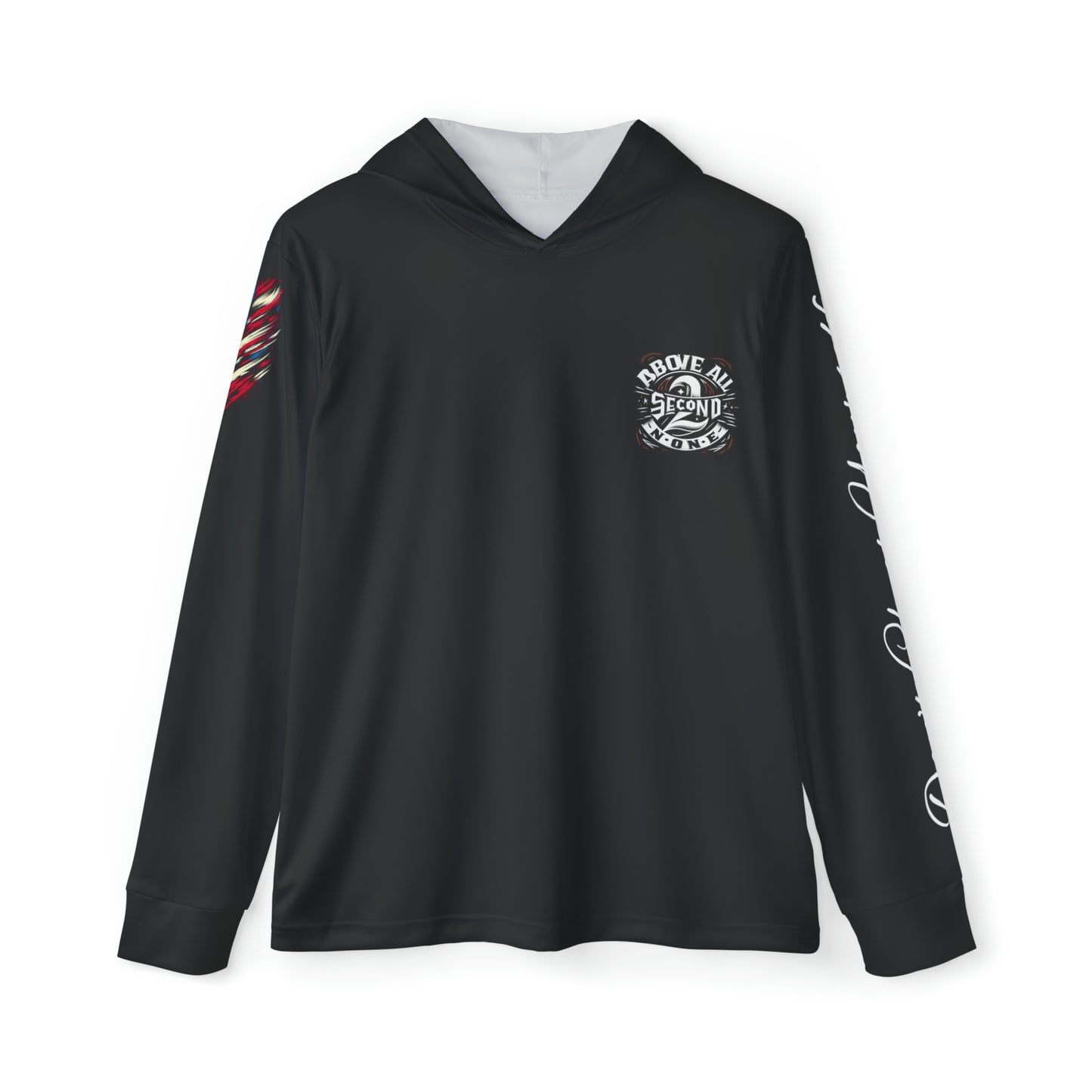 Above All 2nd to None Men's Sports Warmup Hoodie - Black