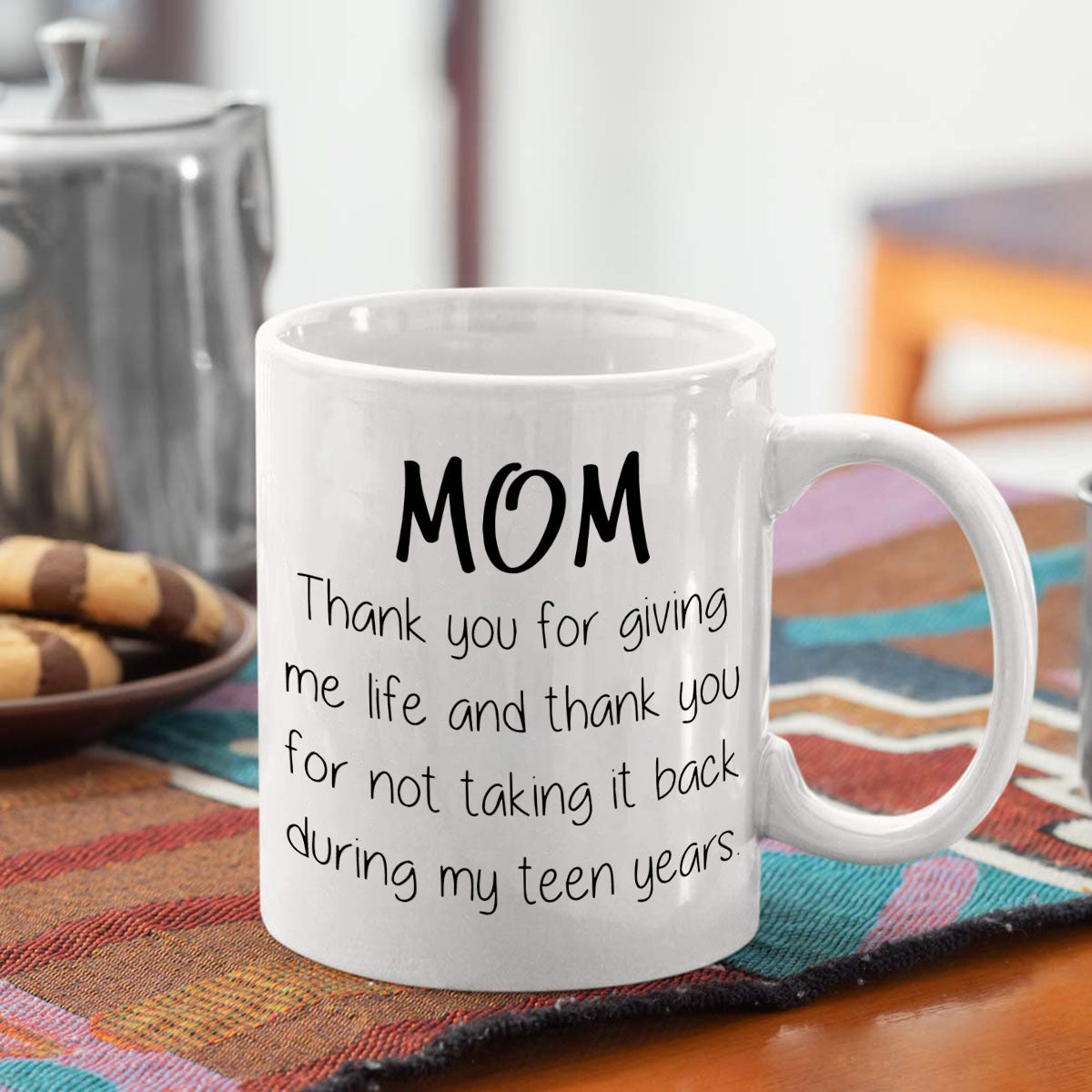 Giving Me Life Funny Coffee Mug