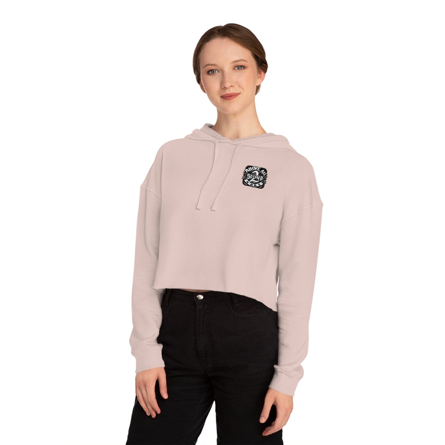 Above All Second 2 None Women’s Cropped Hooded Sweatshirt
