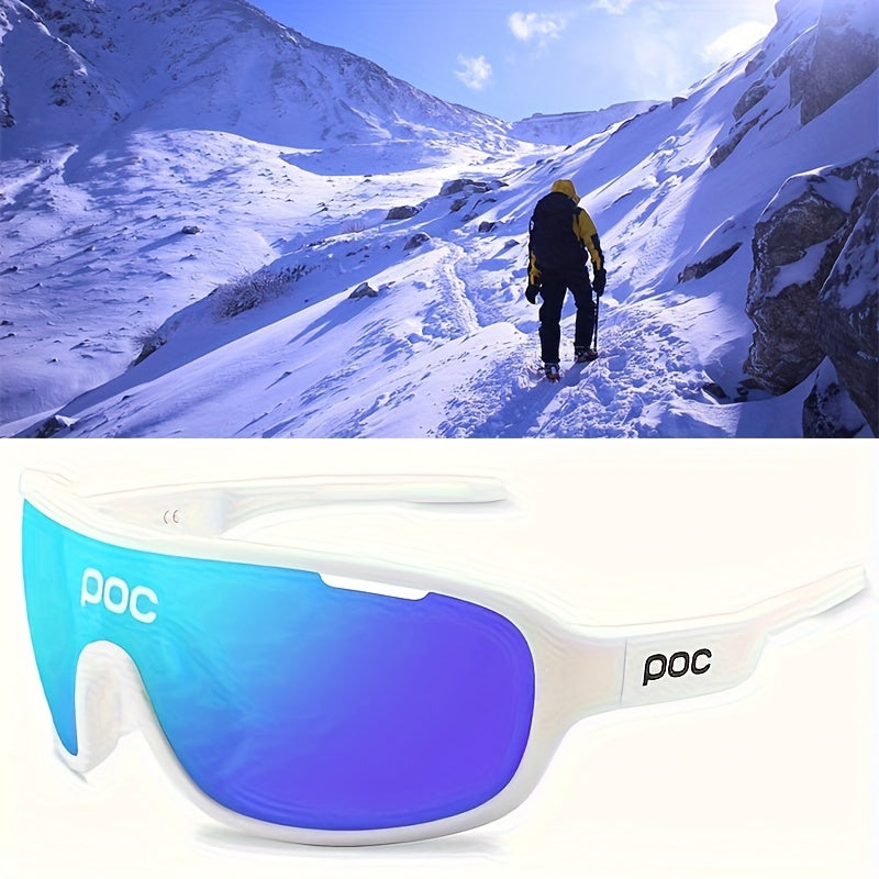 Polarized UV Protection Cycling Glasses - Windproof Sports Sunglasses