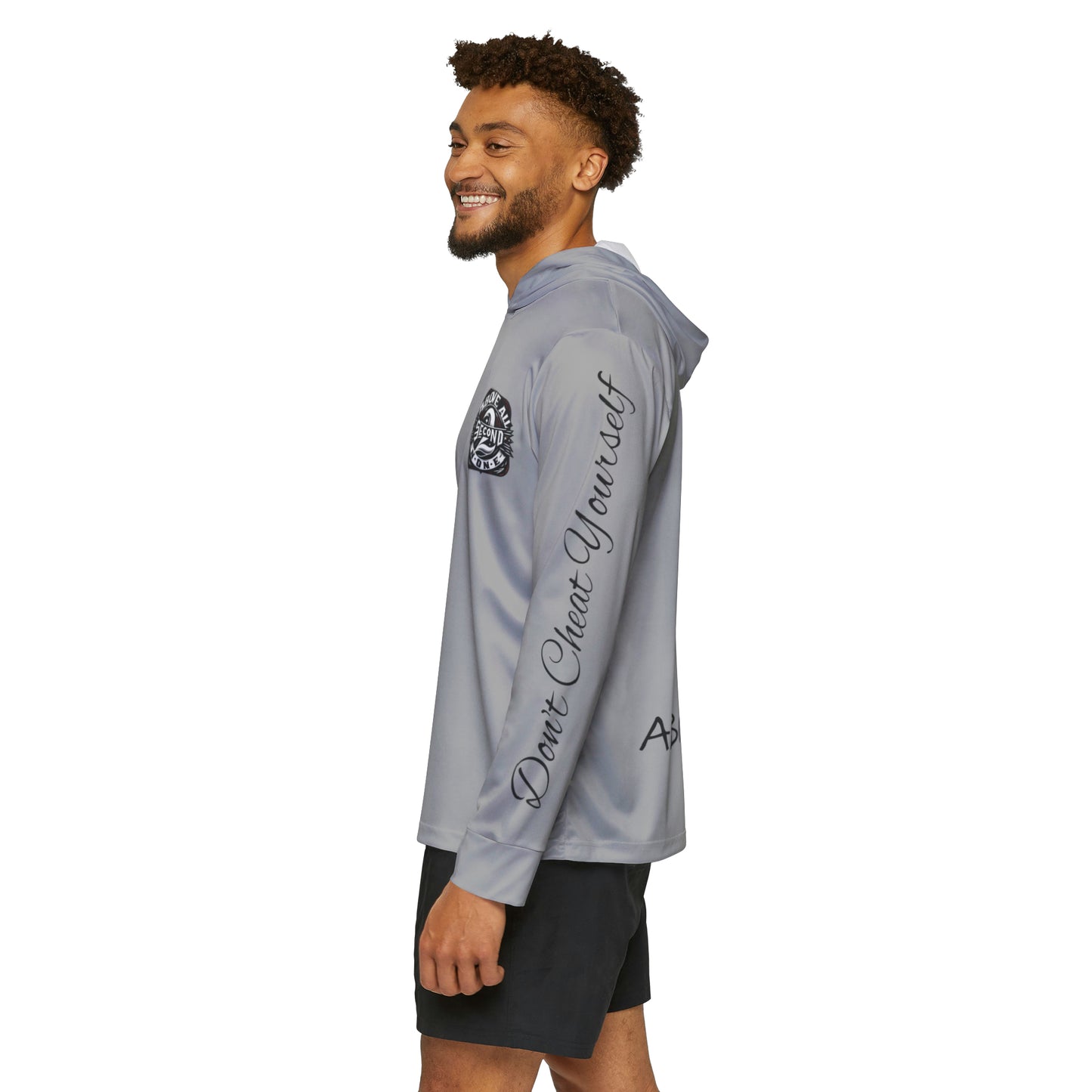 Above All 2nd to None Men's Sports Warmup Hoodie - Grey