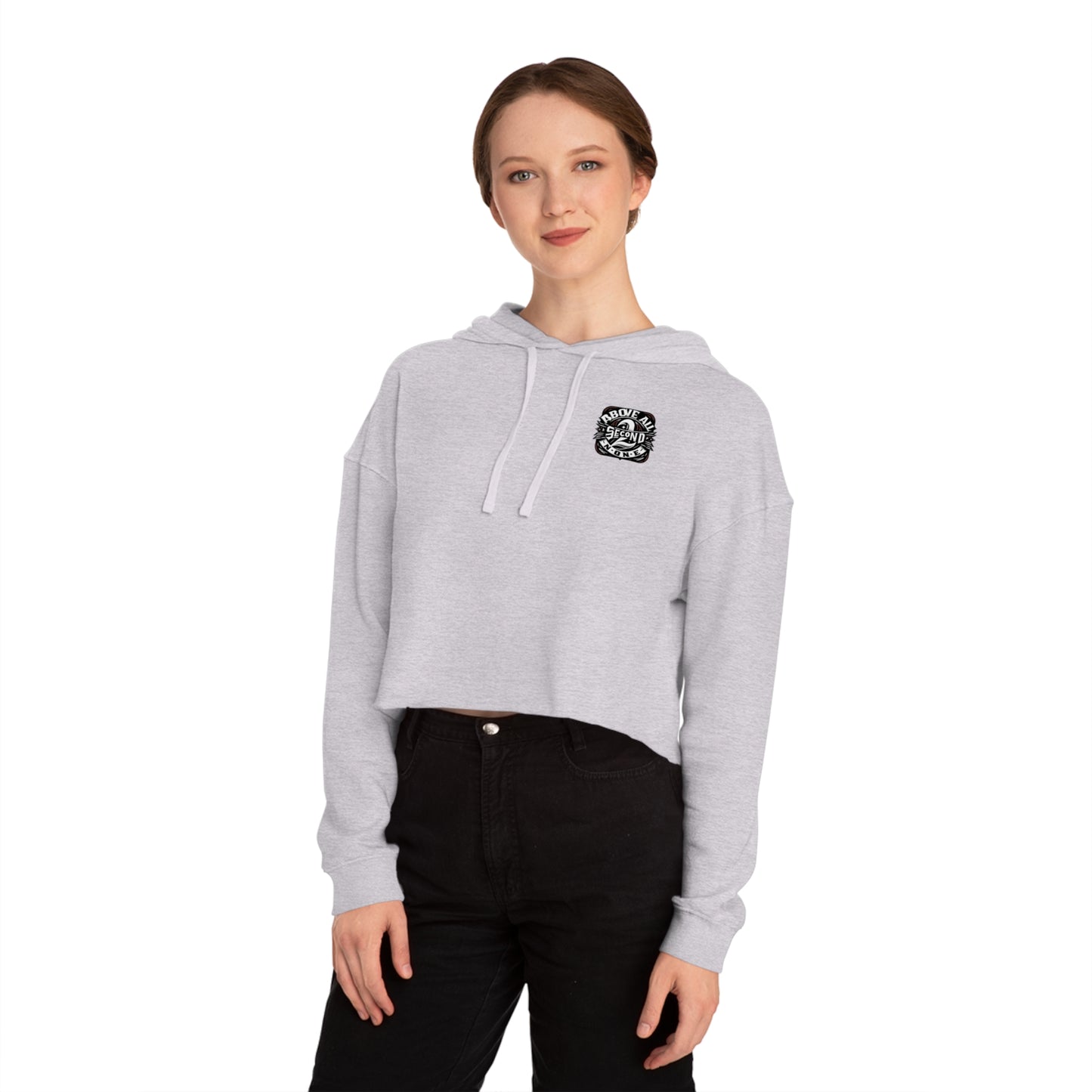 Above All Second 2 None Women’s Cropped Hooded Sweatshirt