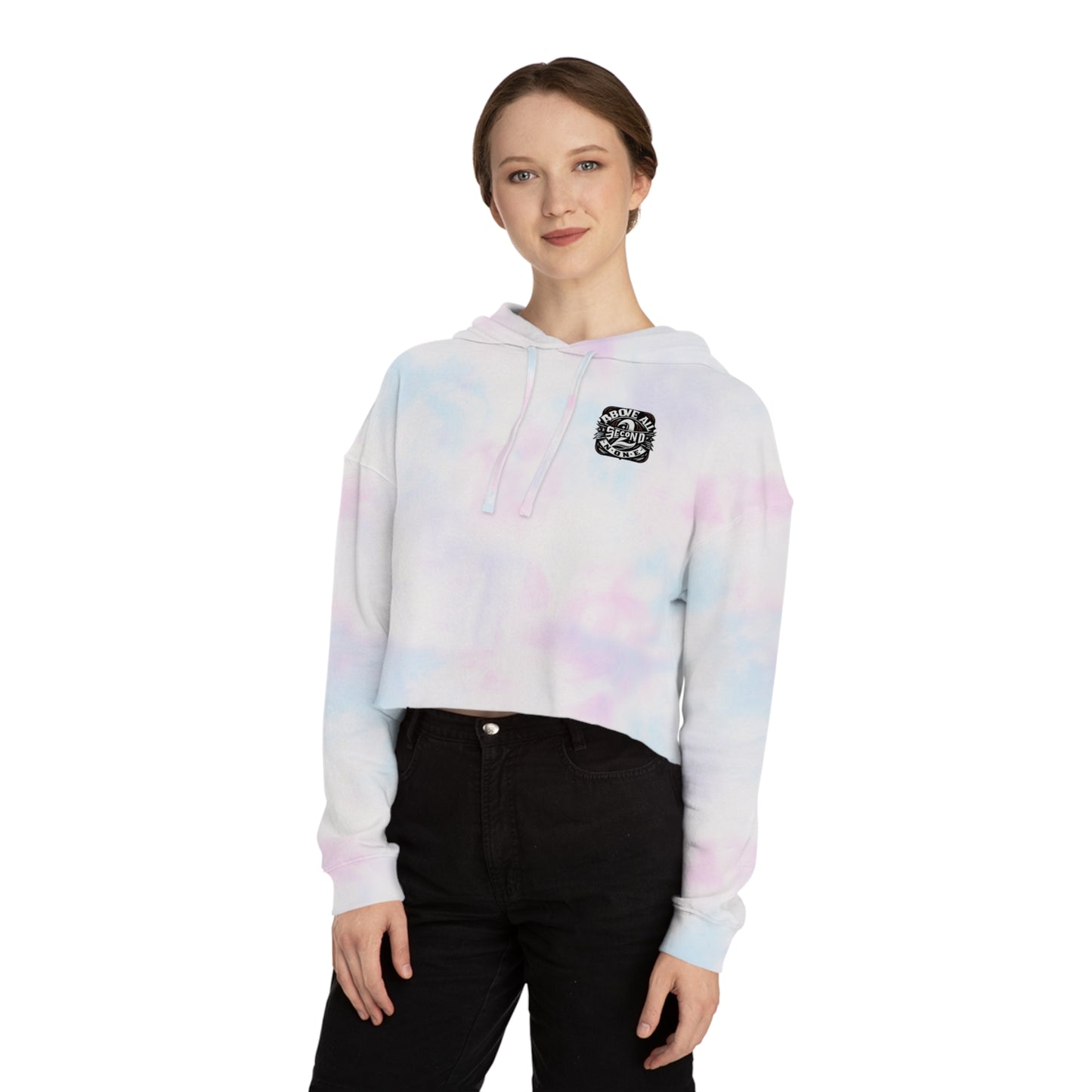 Above All Second 2 None Women’s Cropped Hooded Sweatshirt