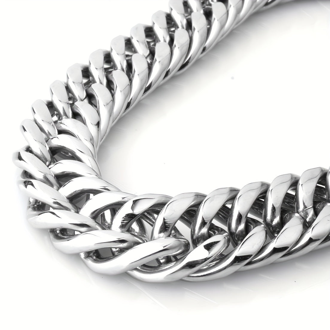 Stylish Men's Stainless Steel Chain Necklace