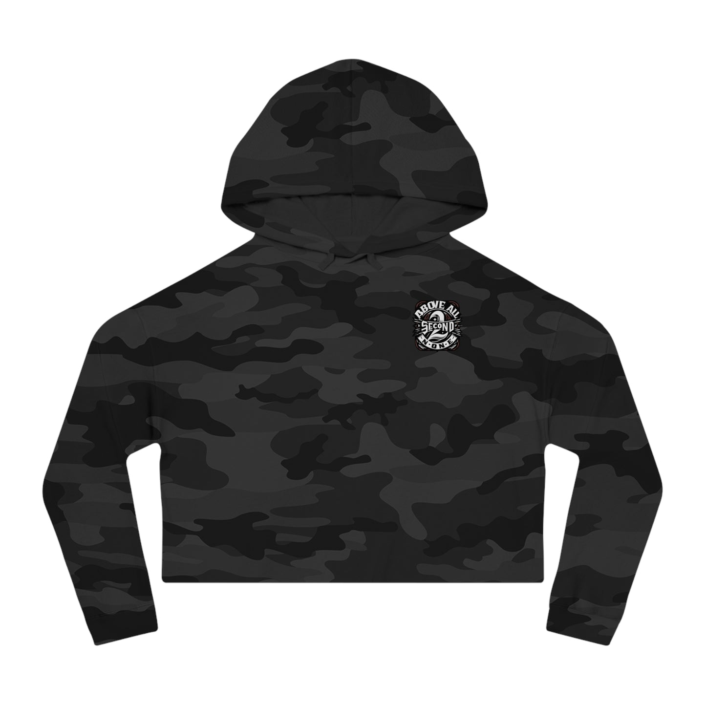 Above All Second 2 None Women’s Cropped Hooded Sweatshirt