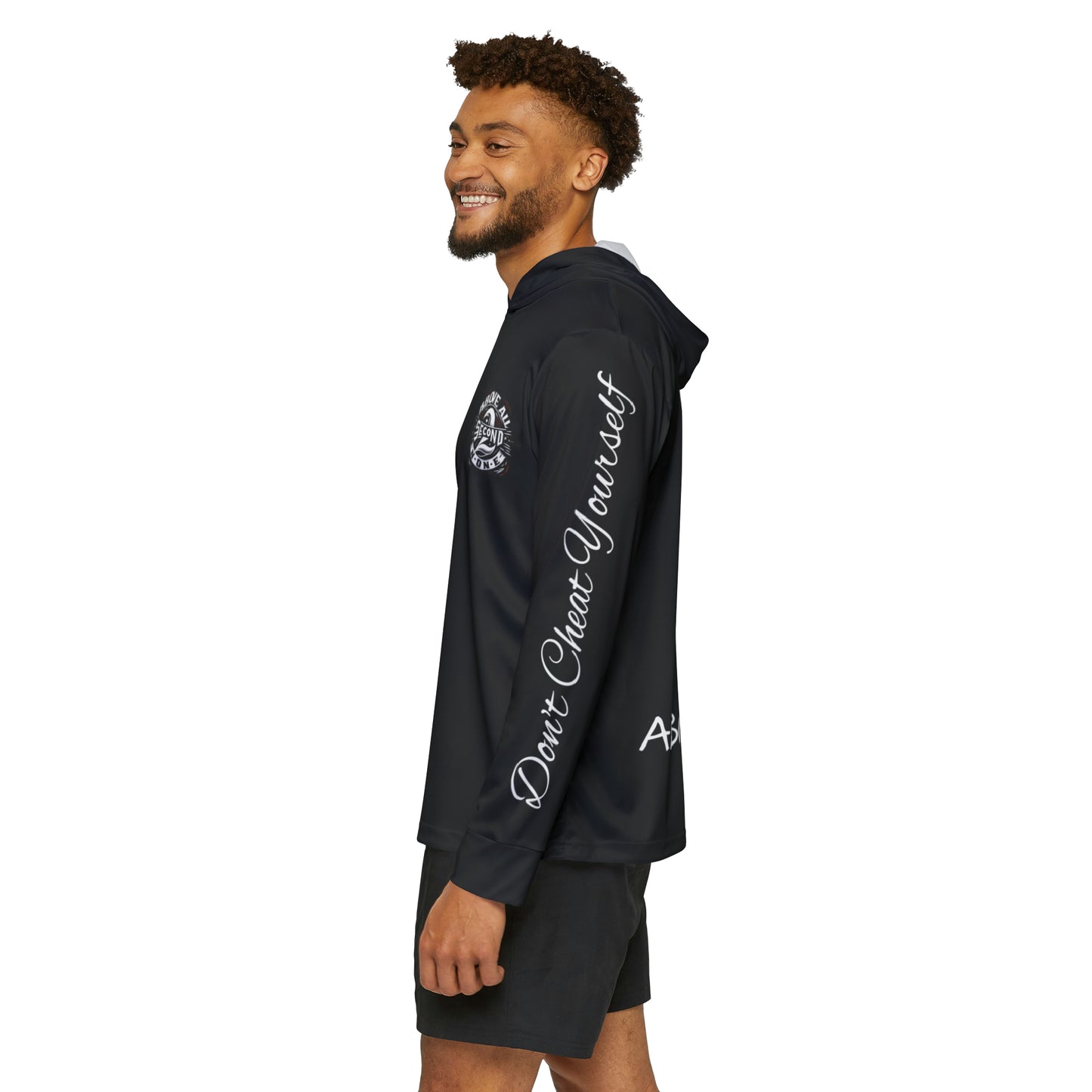 Above All 2nd to None Men's Sports Warmup Hoodie - Black