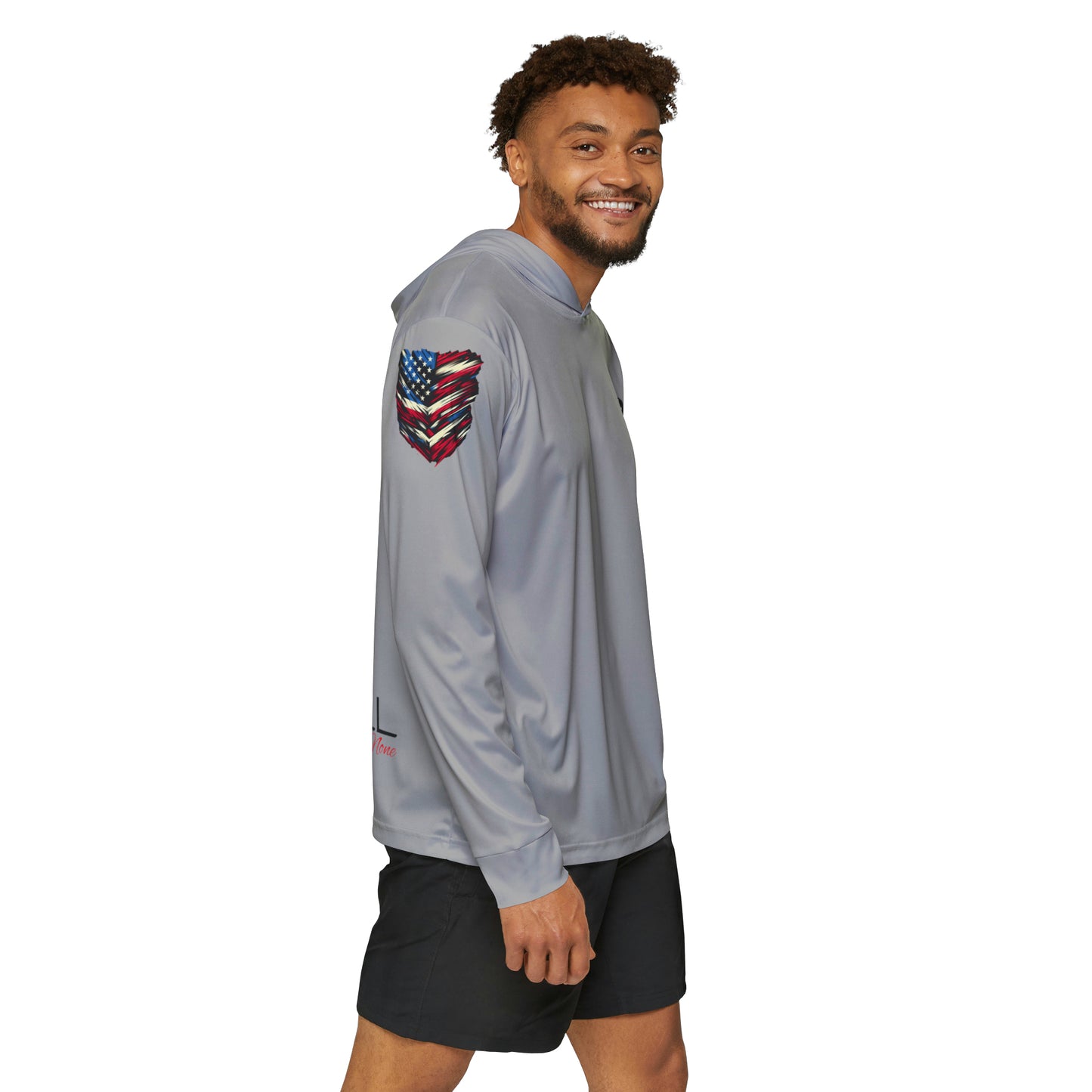 Above All 2nd to None Men's Sports Warmup Hoodie - Grey