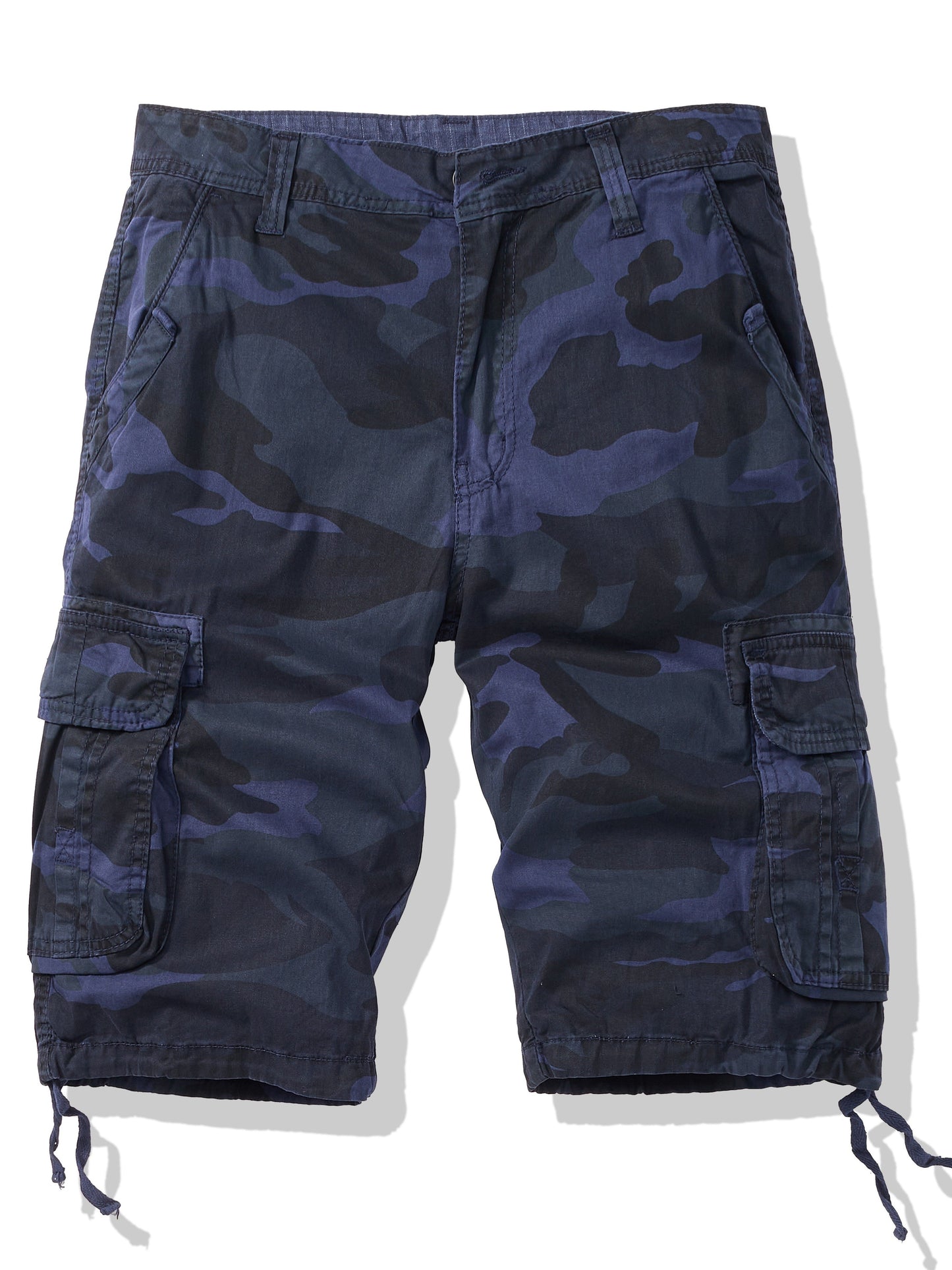 Fashion Men's Camo Comfy Cargo Shorts with Multiple Pockets