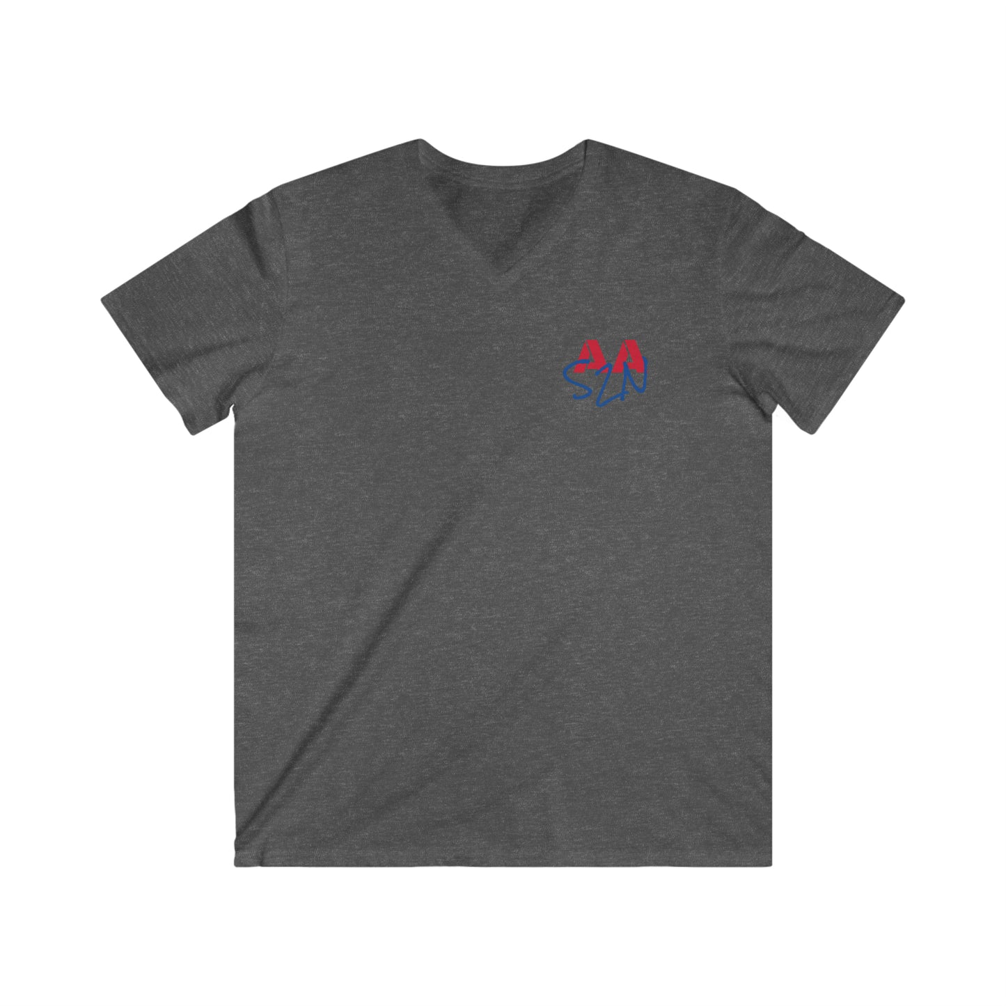 AAS2N USA Men's Fitted V-Neck Short Sleeve Tee