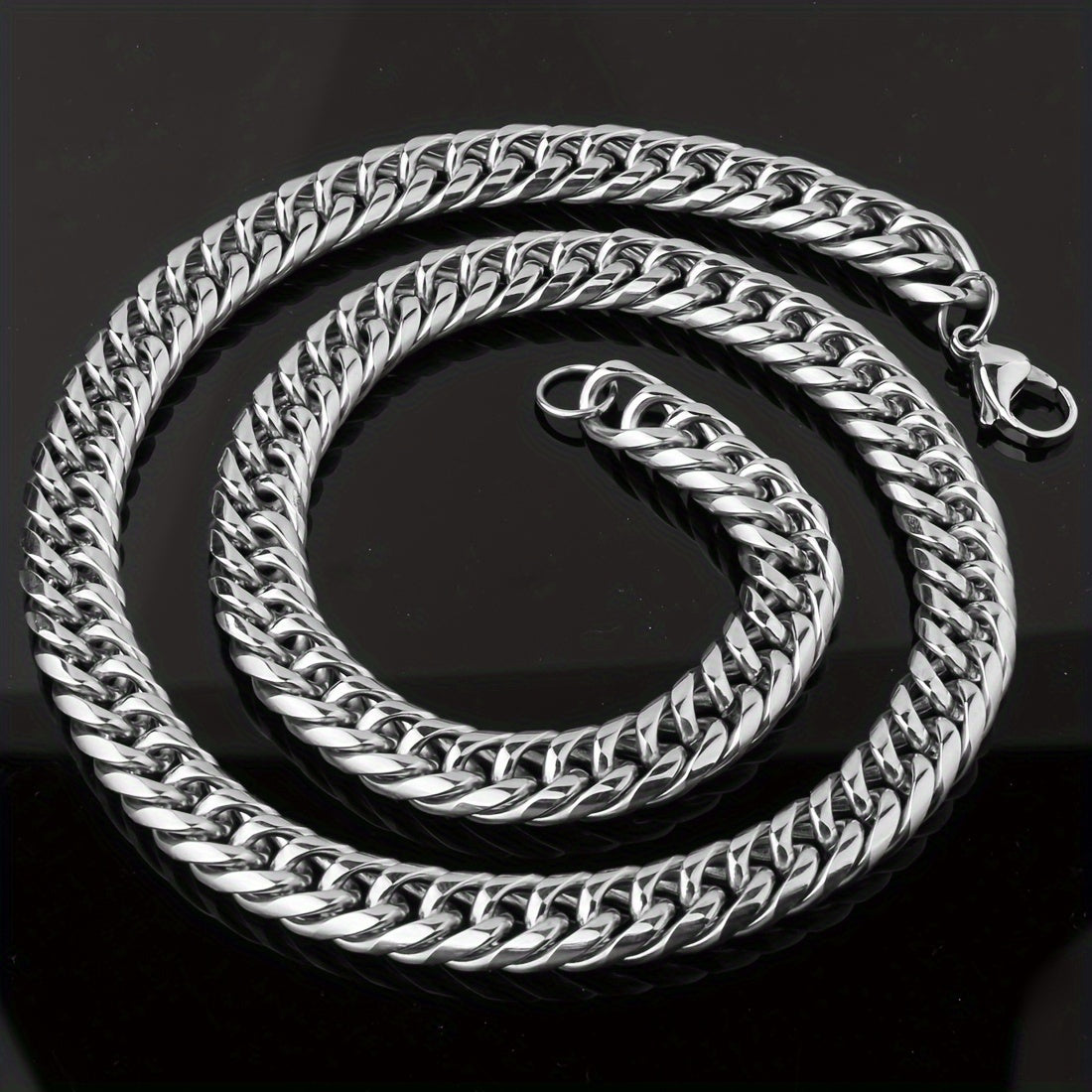 Stylish Men's Stainless Steel Chain Necklace