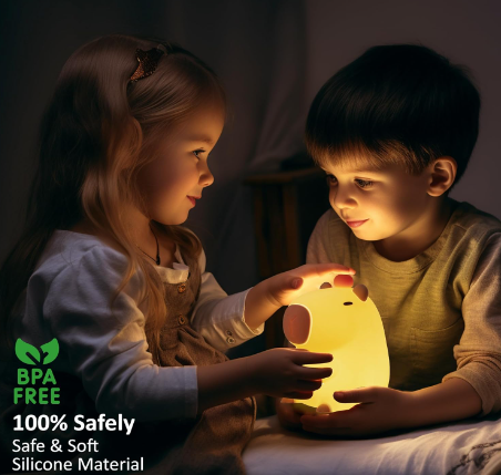 Charming Capybara LED Night Light – Perfect for Kids of all Ages & Animal Lovers!