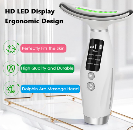 GlowLift Pro: Advanced Microcurrent Facial Device for Youthful Radiance