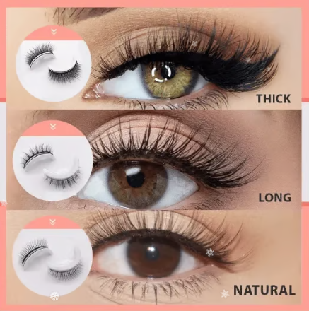 Reusable Self-Adhesive Luxe Lash Set – No Glue, No Fuss!
