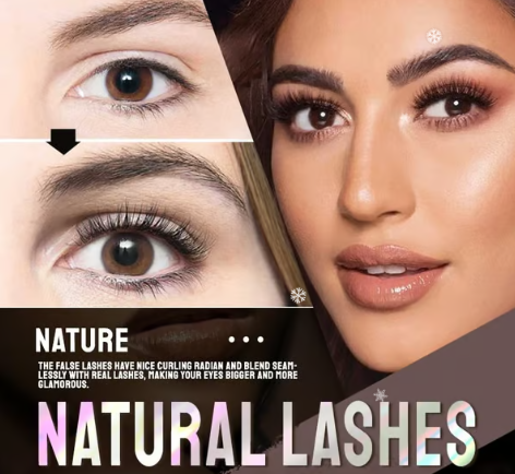 Reusable Self-Adhesive Luxe Lash Set – No Glue, No Fuss!