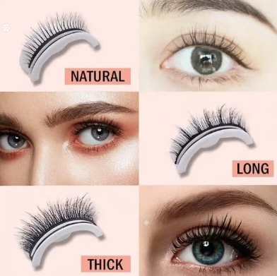 Reusable Self-Adhesive Luxe Lash Set – No Glue, No Fuss!