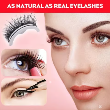 Reusable Self-Adhesive Luxe Lash Set – No Glue, No Fuss!