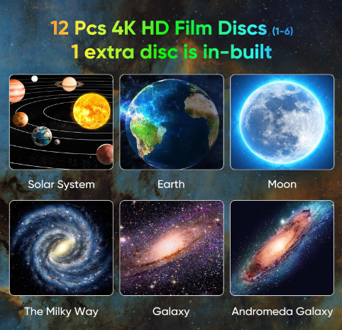 Dreamy Galaxy Sky Projector – Bring the Stars Home!