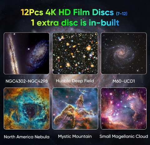 Dreamy Galaxy Sky Projector – Bring the Stars Home!