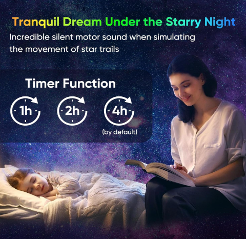 Dreamy Galaxy Sky Projector – Bring the Stars Home!