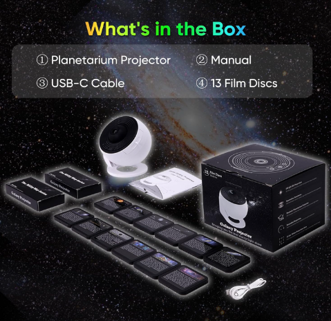 Dreamy Galaxy Sky Projector – Bring the Stars Home!
