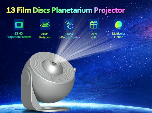 Dreamy Galaxy Sky Projector – Bring the Stars Home!