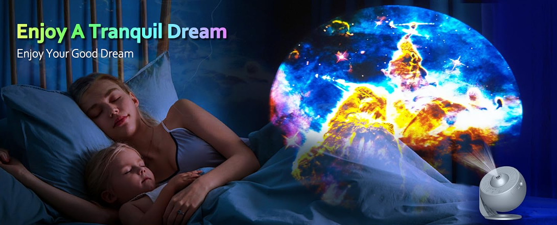 Dreamy Galaxy Sky Projector – Bring the Stars Home!