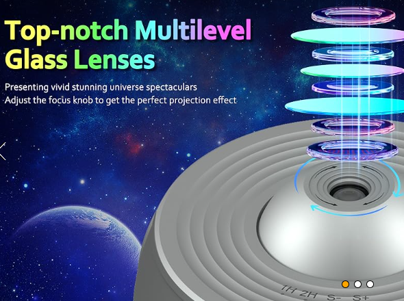 Dreamy Galaxy Sky Projector – Bring the Stars Home!