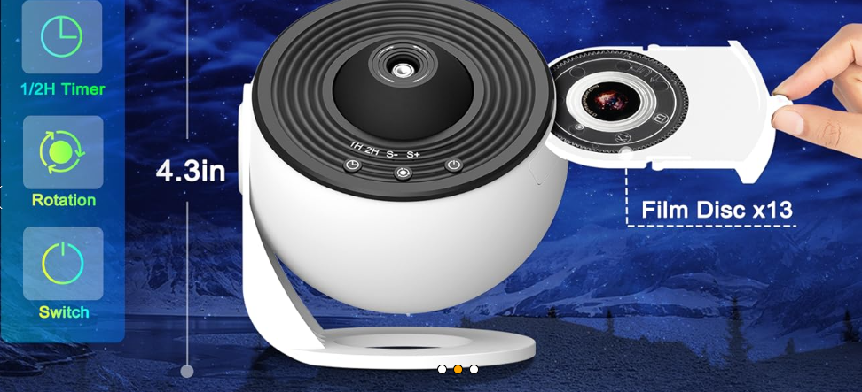 Dreamy Galaxy Sky Projector – Bring the Stars Home!
