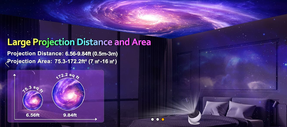 Dreamy Galaxy Sky Projector – Bring the Stars Home!