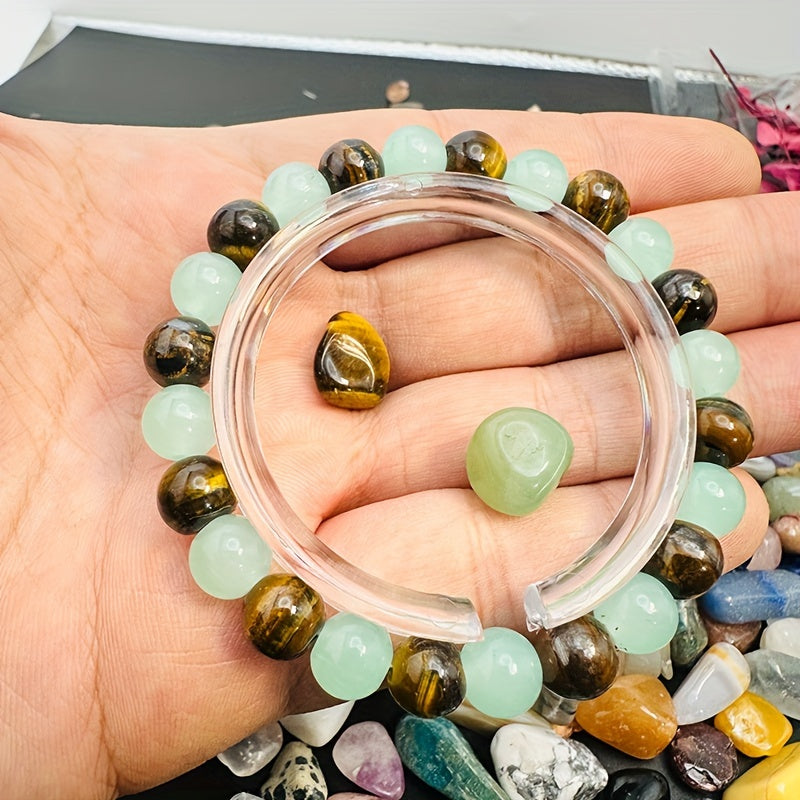 Boho Style Handmade Yoga Hand String - Vintage Natural Stone Beaded Bracelet