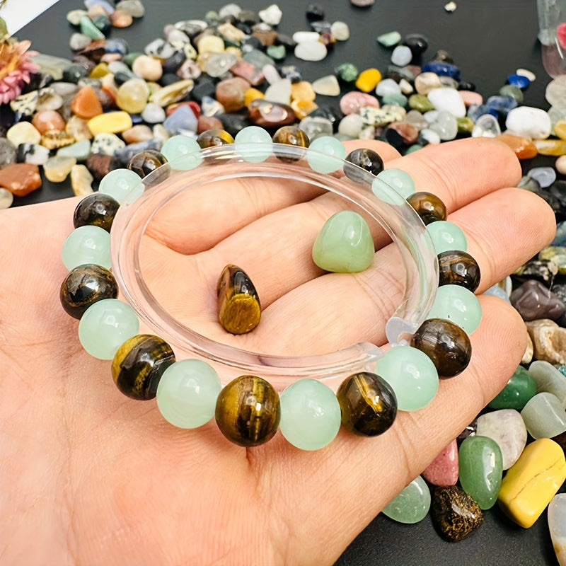 Boho Style Handmade Yoga Hand String - Vintage Natural Stone Beaded Bracelet