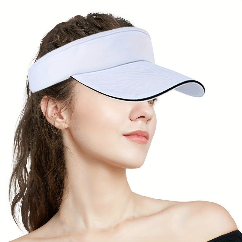Sun Visor for Women - Adjustable with UV Protection