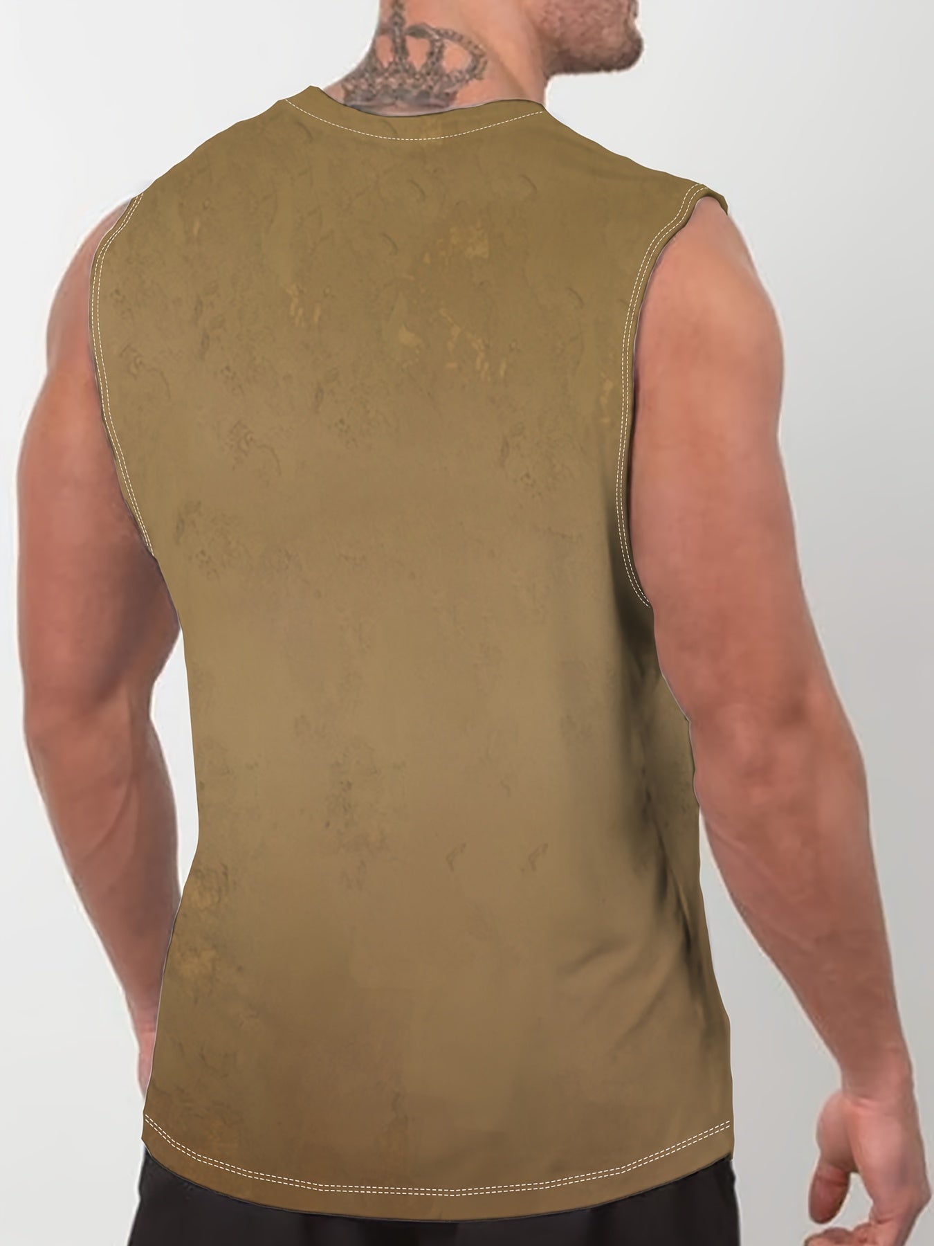Ethnic Style Men's 3D Print Sleeveless Tank Top