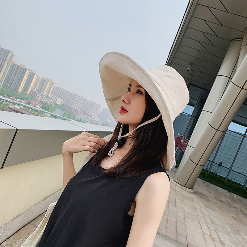 Women's fisherman's big, hooded hats