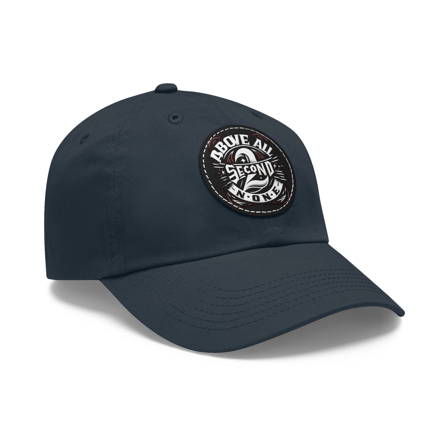 Dad Hat with Leather Patch