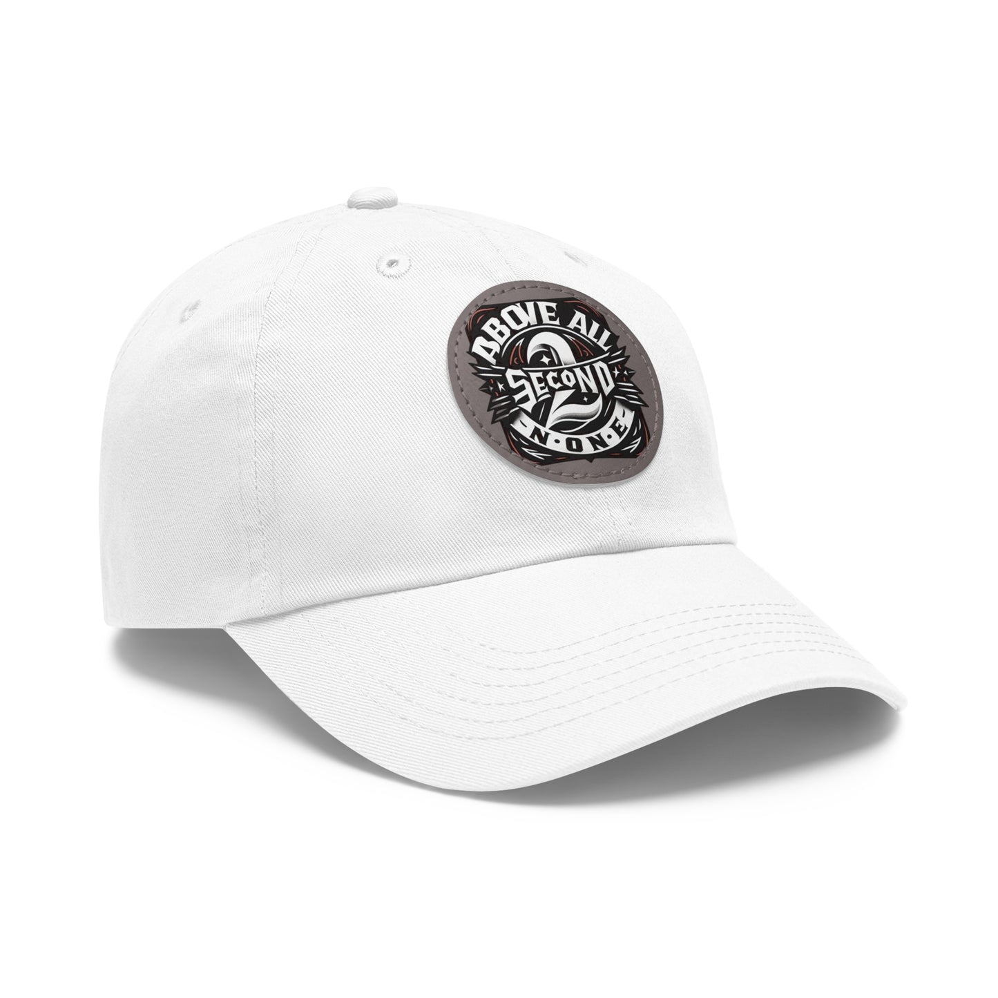 Dad Hat with Leather Patch